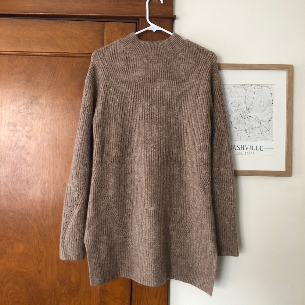 OLD NAVY mock neck long sweater